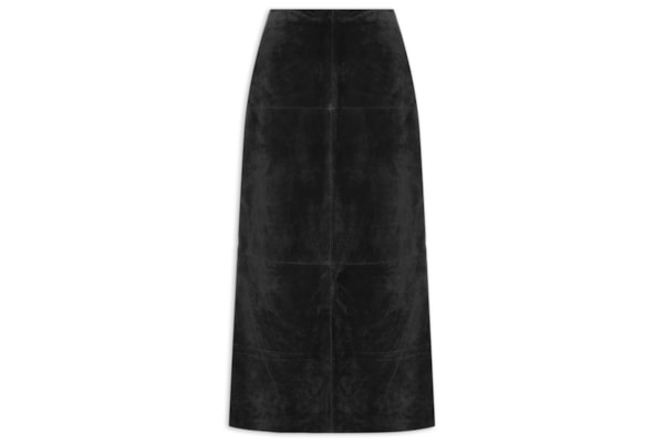 Saia Longa Mary-Kate - Preto