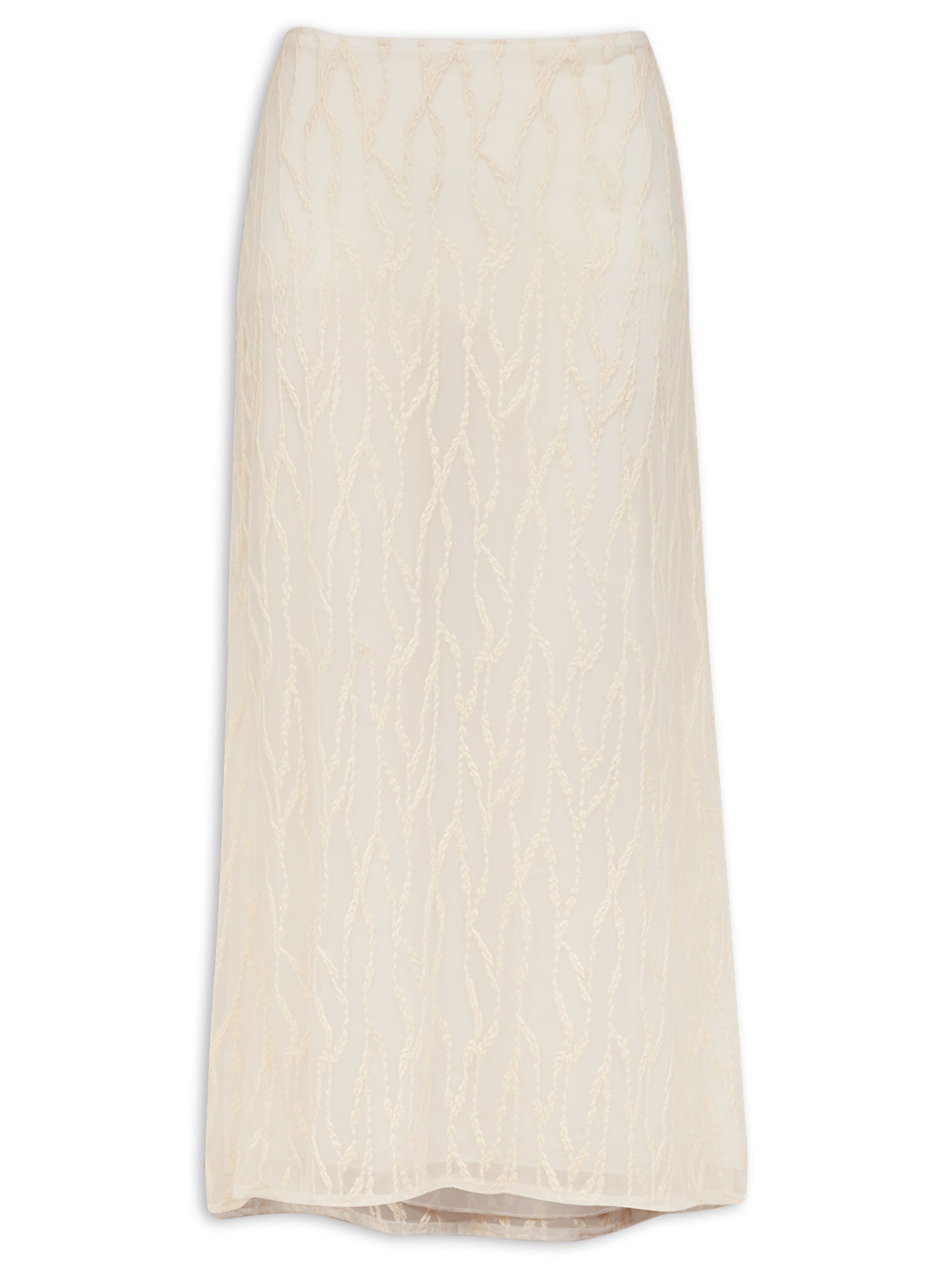 Saia Longa Quinn Branco Vix