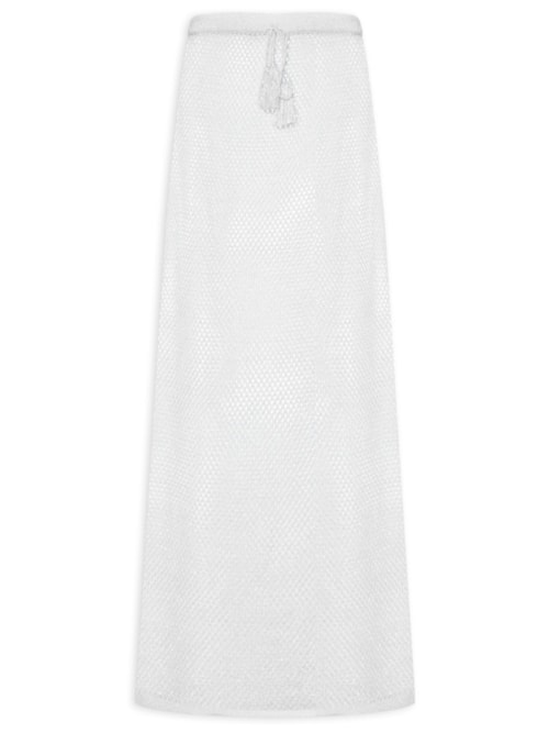 Saia Longa Tricot New Year – Branco