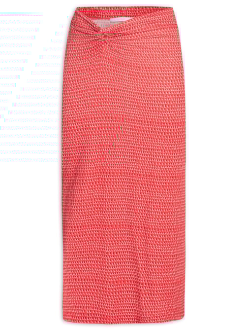 Saia Malha Florence – Vermelho