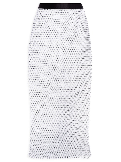 Saia Malha Metálica Carnaval – Preto