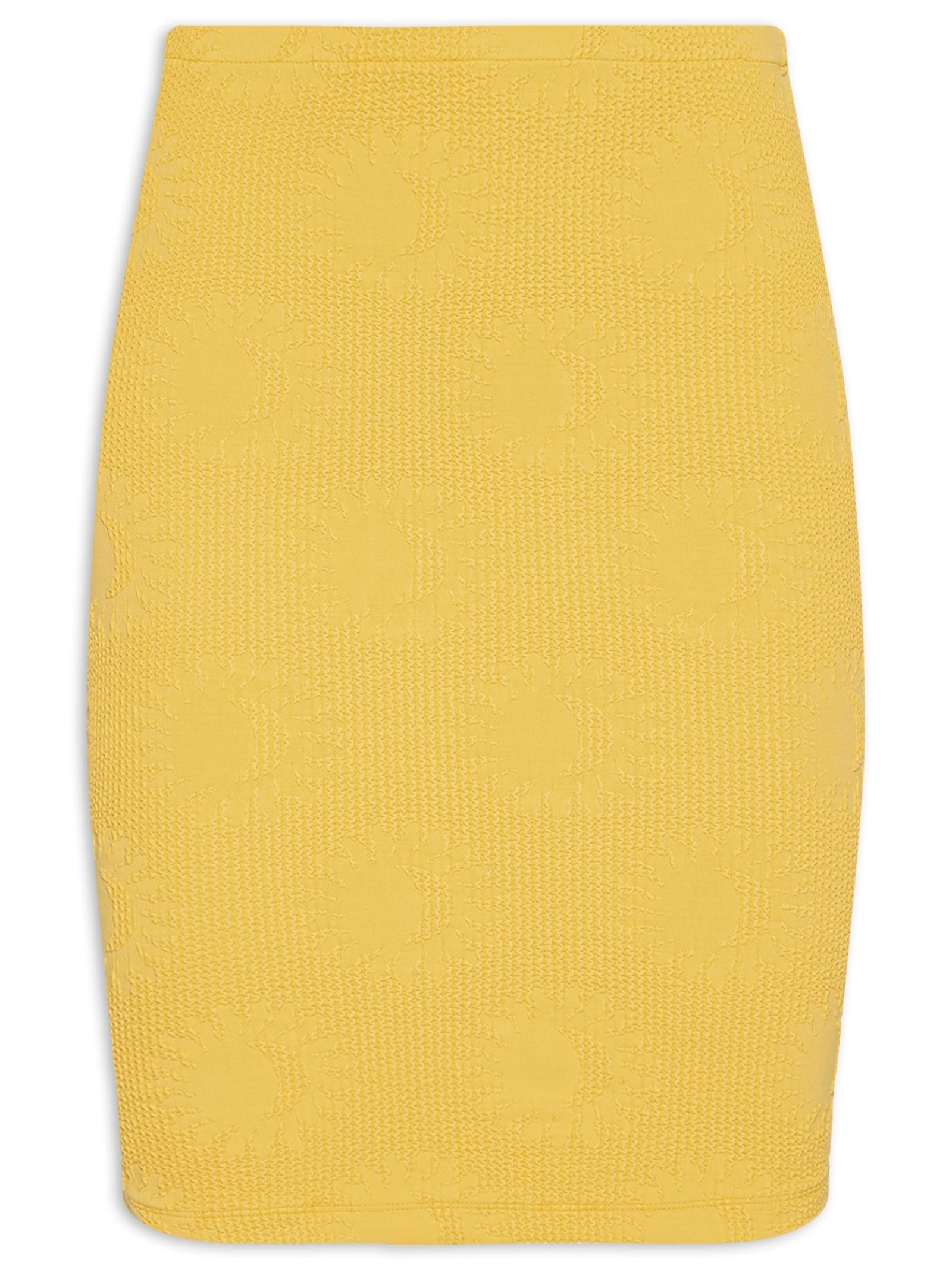 Saia Maré De Sol Amarelo Farm Praia