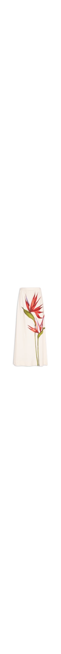 Saia Maxi Estrelicia - Off White