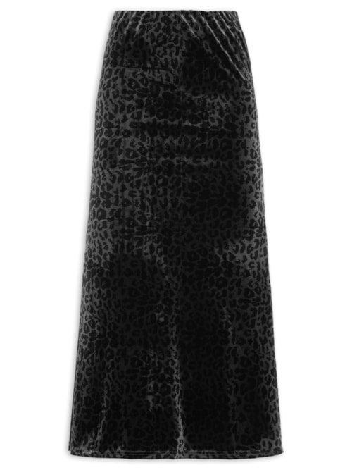 Saia Midi – Animal Print
