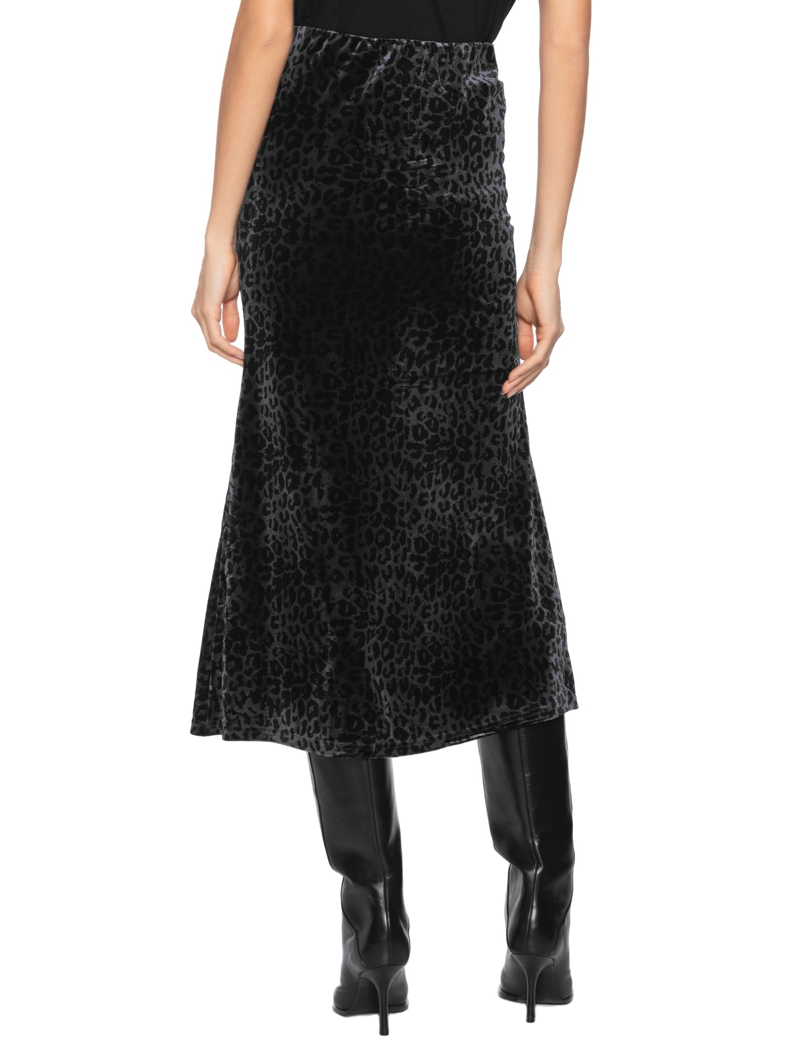 Saia Midi Animal Print Market 33