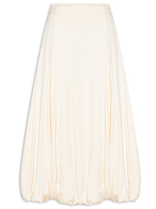 Saia Midi Balonê – Off White