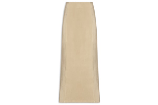 Saia Midi Básica - Bege