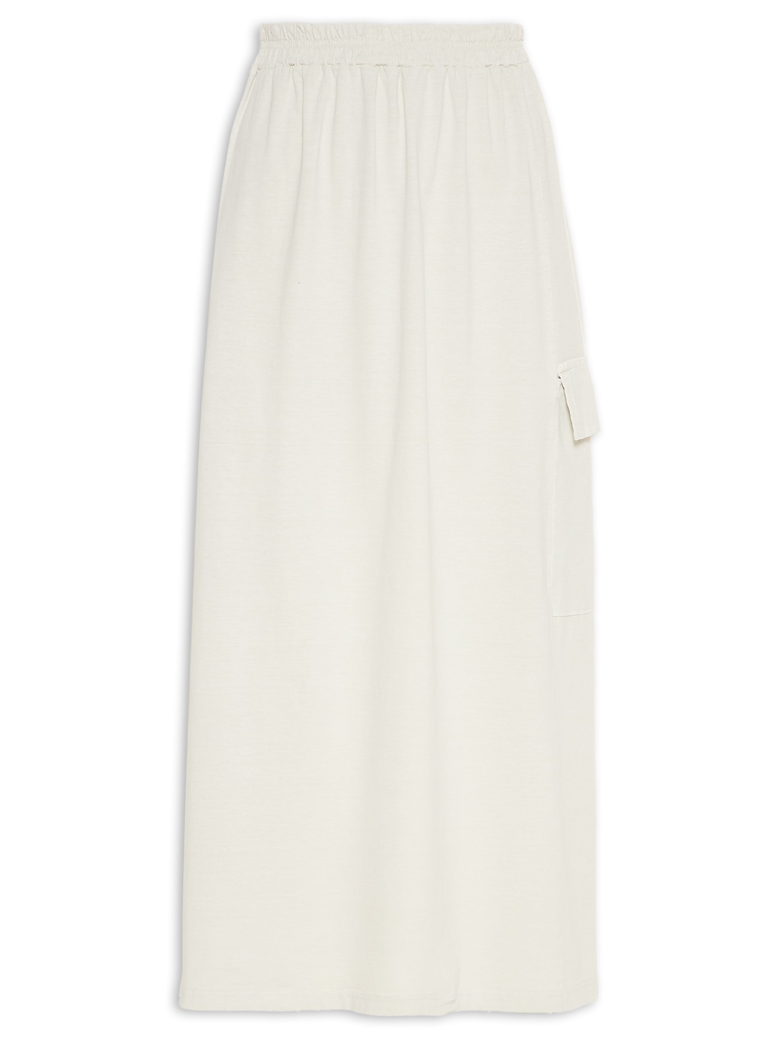 Saia Midi Cargo Cinza Basiq