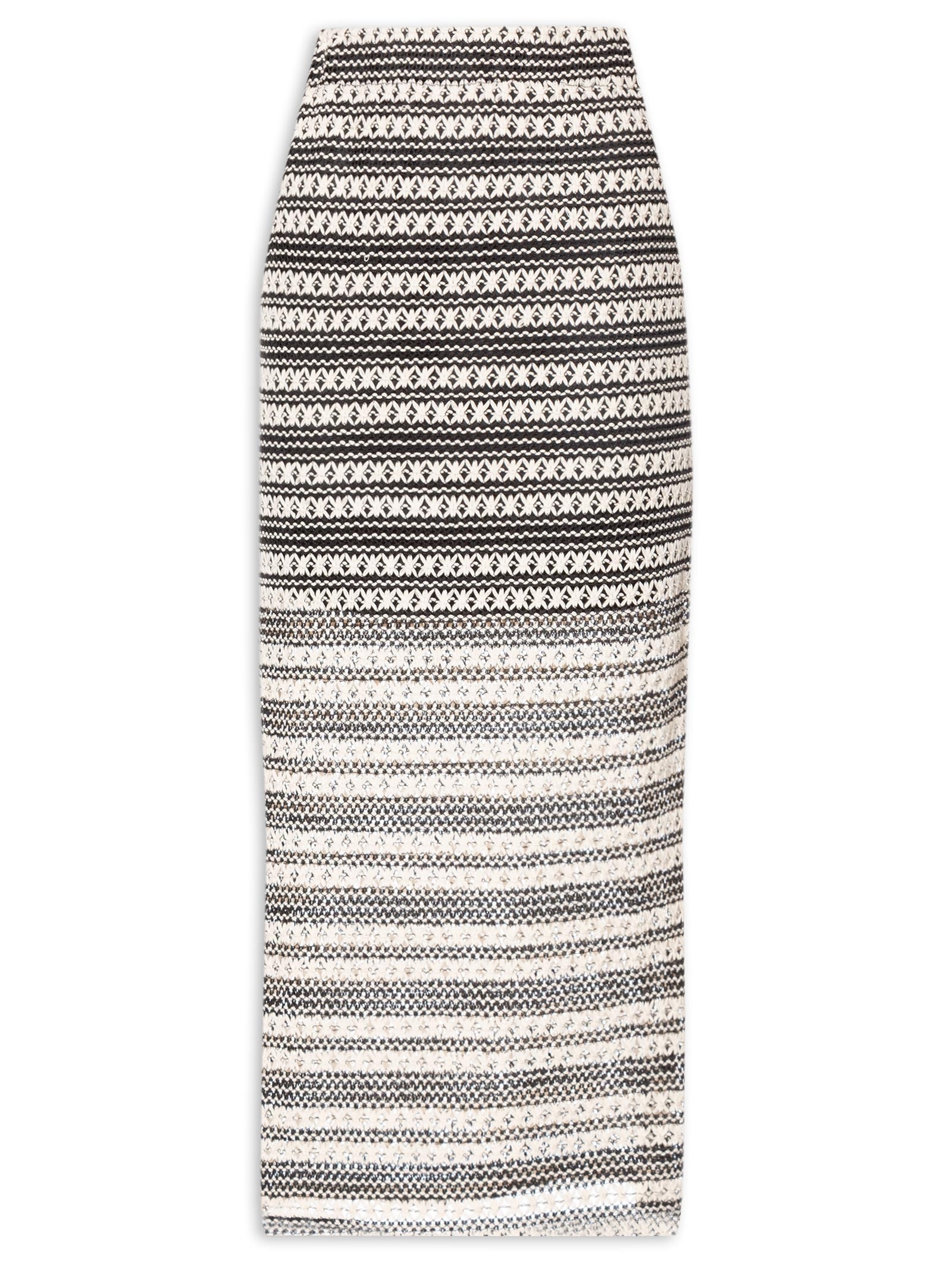 Saia Midi Com Fenda Bege '2Essential
