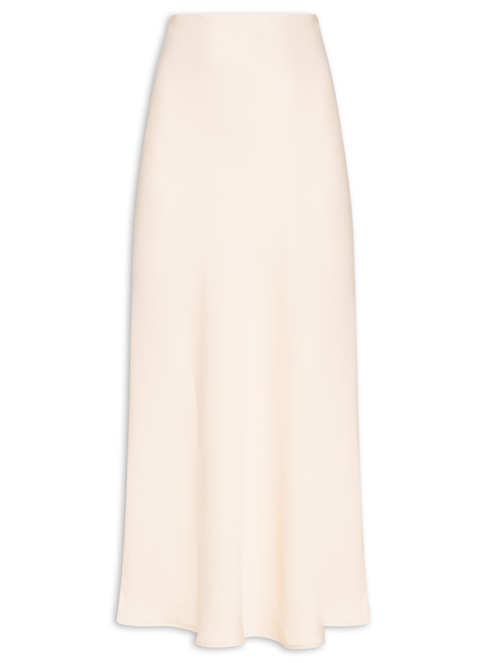 Saia Midi em Cetim Dourado Market 33