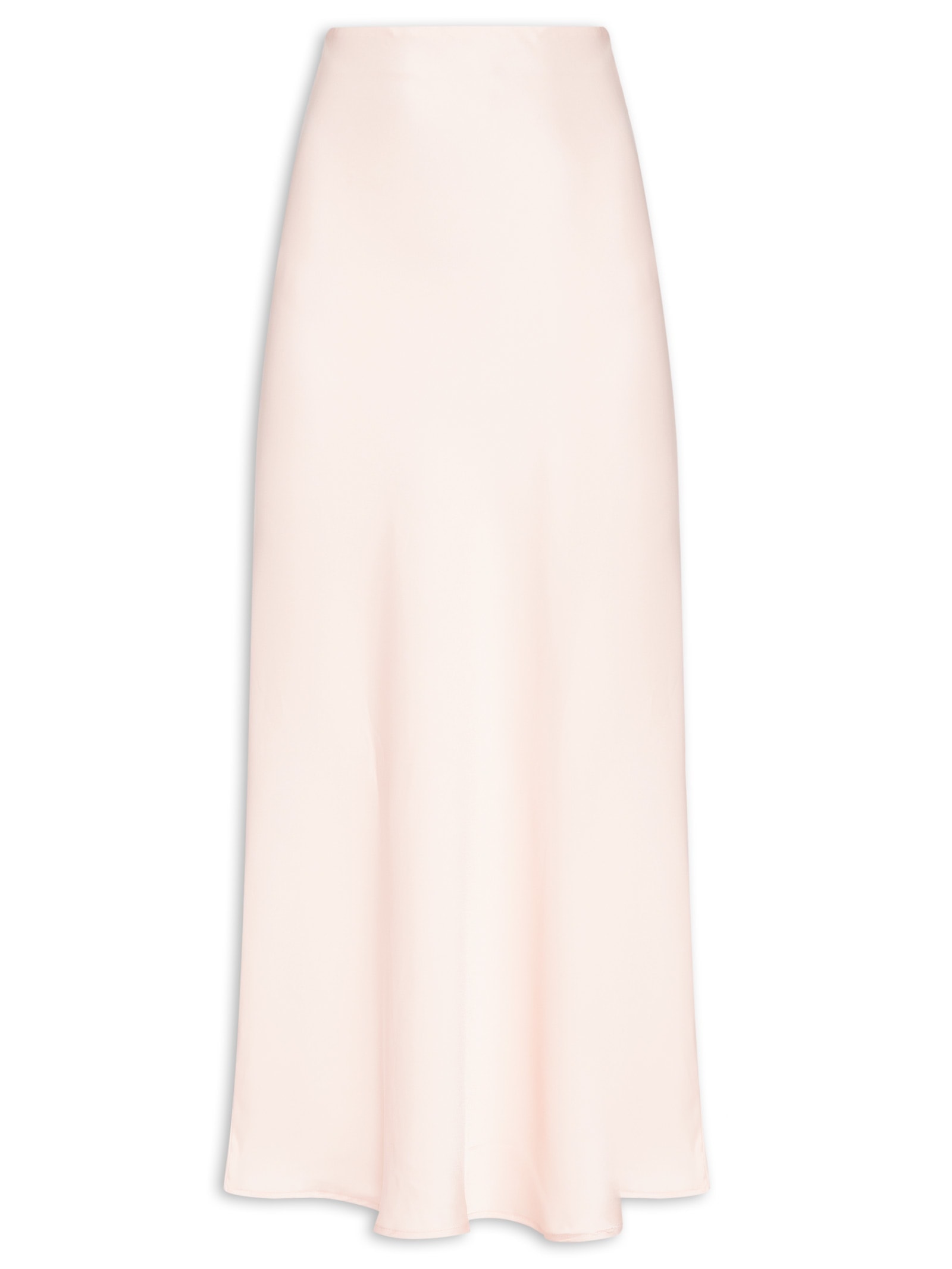 Saia Midi em Cetim Rosa Market 33