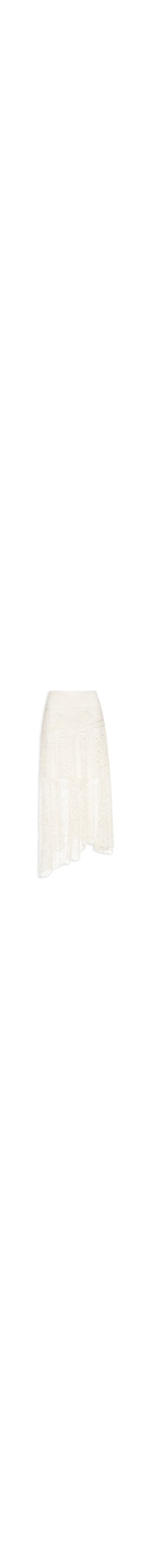 Saia Midi Em Renda - Off White