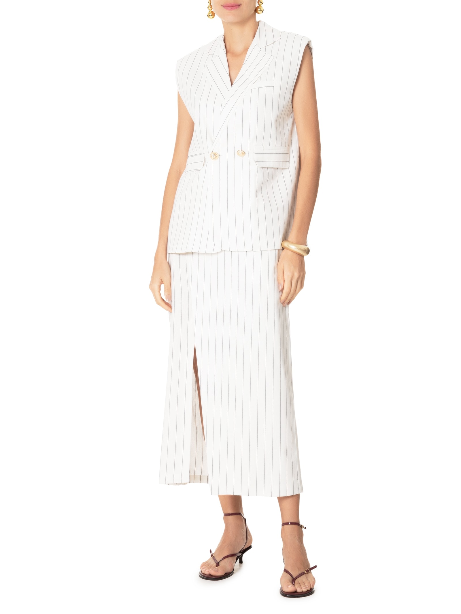 Saia Midi Envelope Off White '2Essential