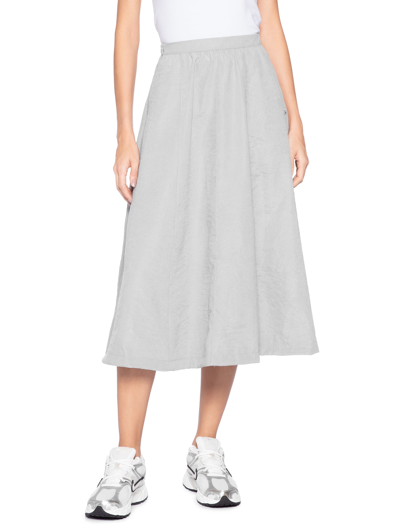 Saia Midi F-Box Cinza Fila