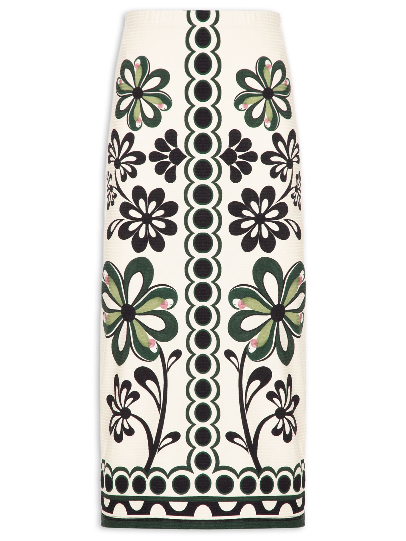Saia Midi Florara – Preto Farm