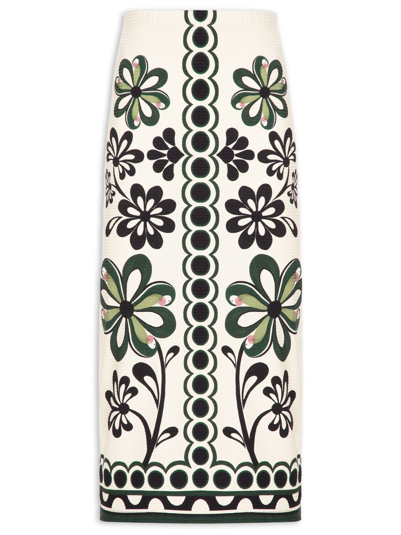 Saia Midi Florara – Preto Farm