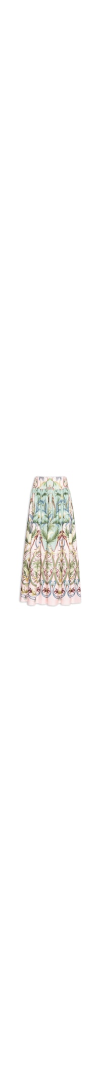 Saia Midi Florescer - Bege