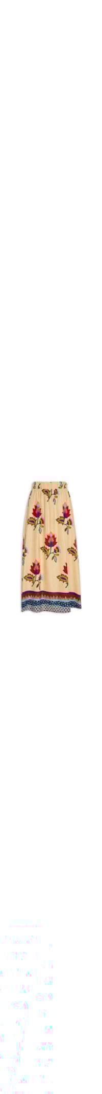 Saia Midi Indie - Bege