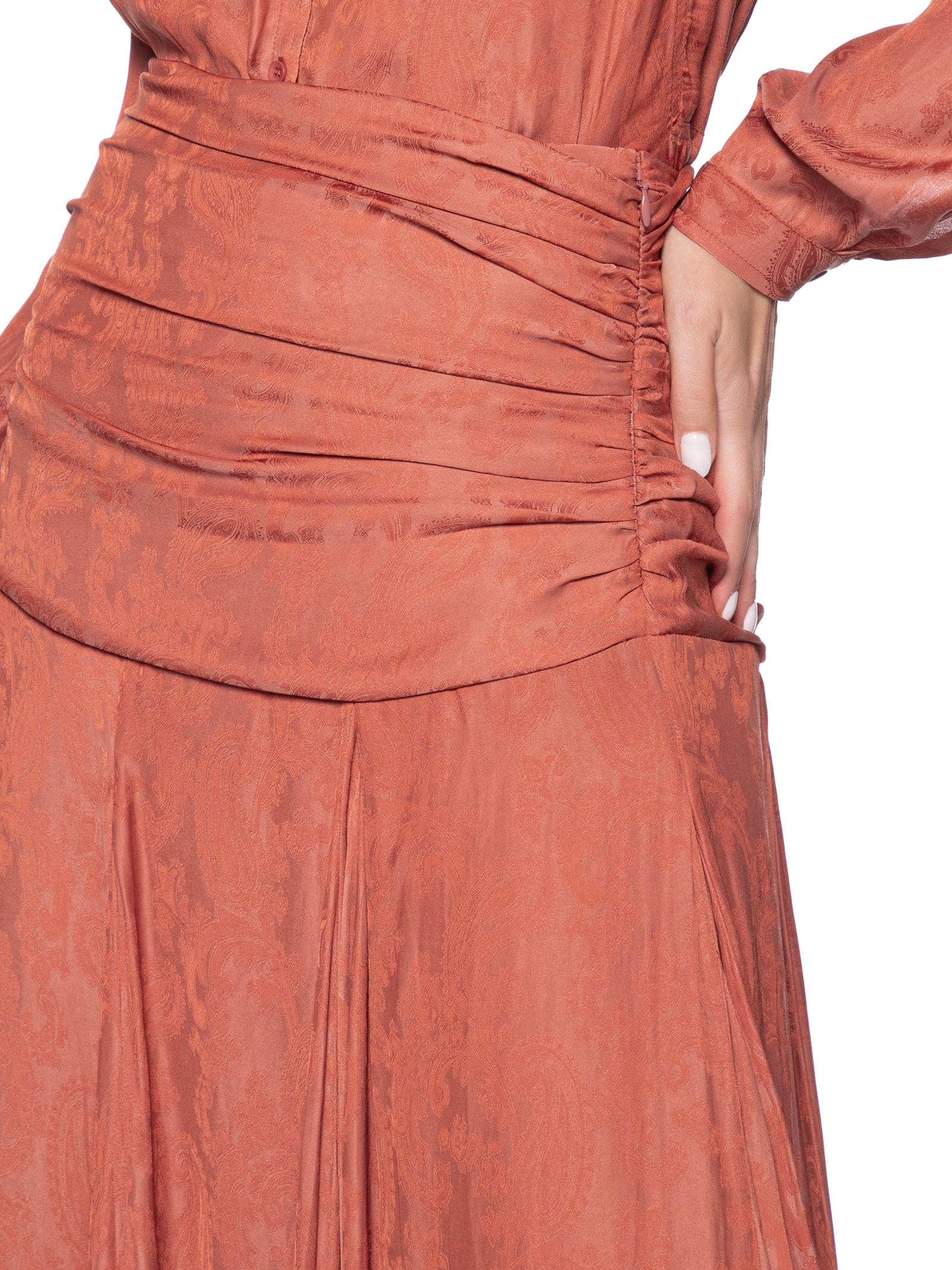 Saia Midi Jacquard Cachemiere Rosa Maria Filó