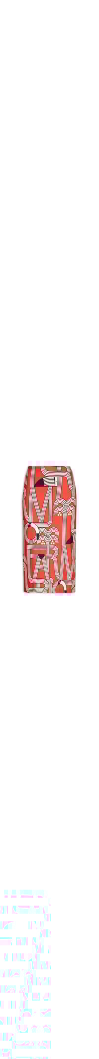 Saia Midi Logotuca - Vermelho