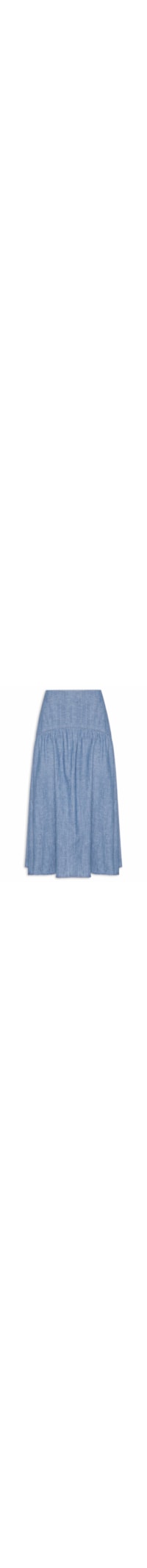 Saia Midi Loren - Azul