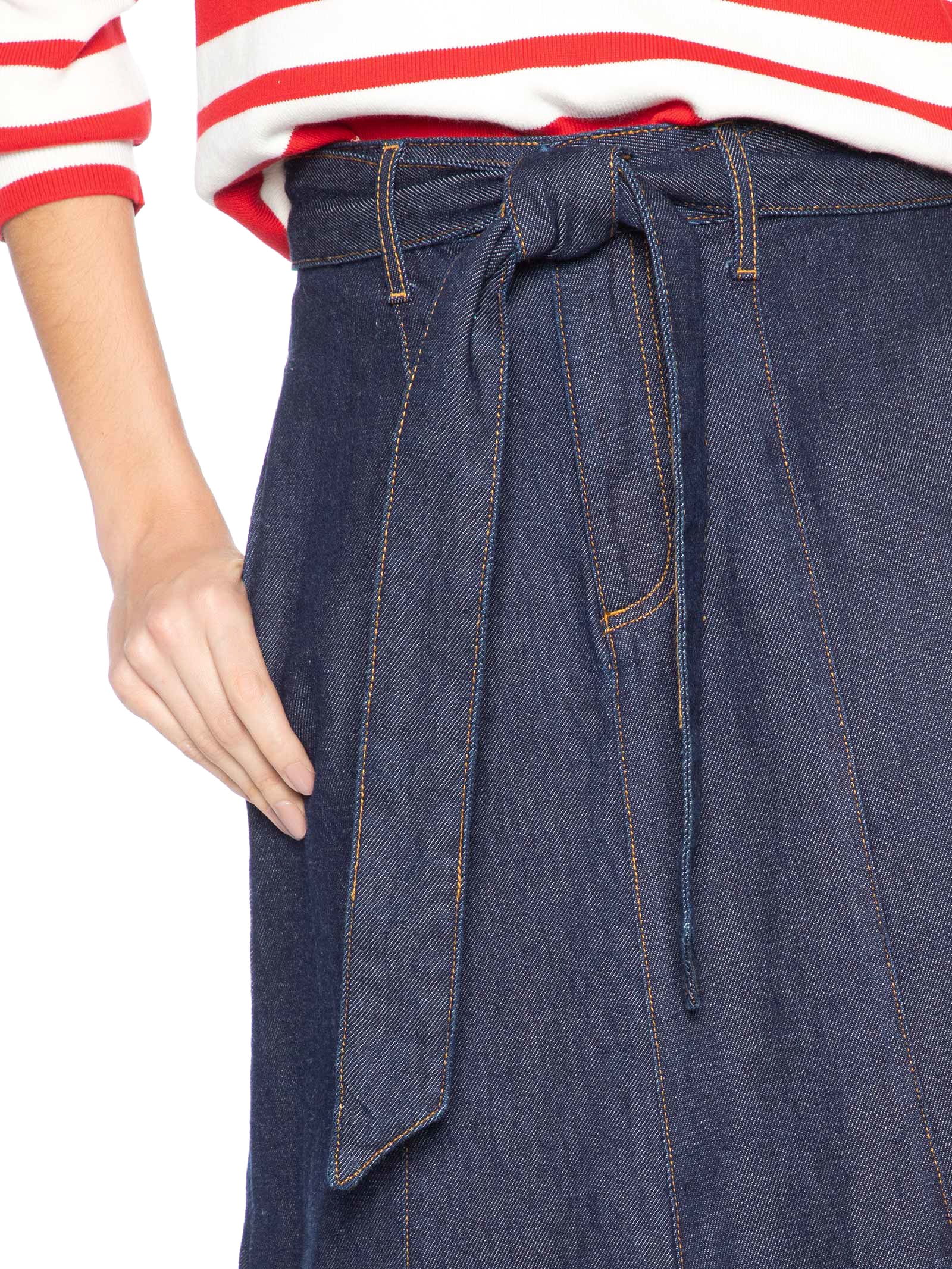 Saia Midi Luna Azul Le Lis