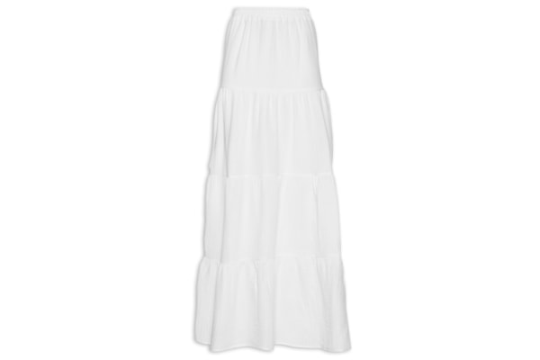 Saia Midi Marias - Branco