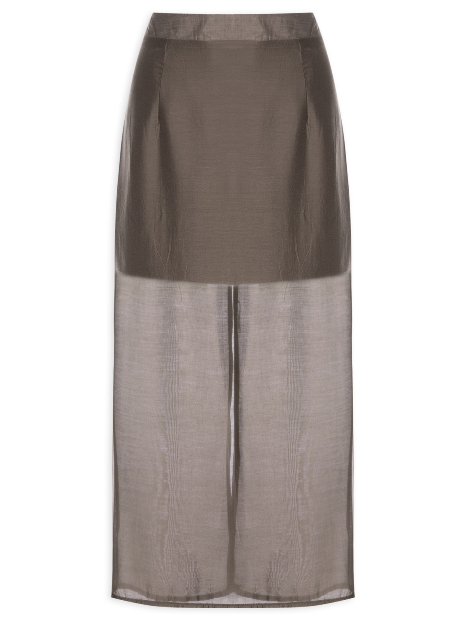 Saia Midi Marrom '2Essential