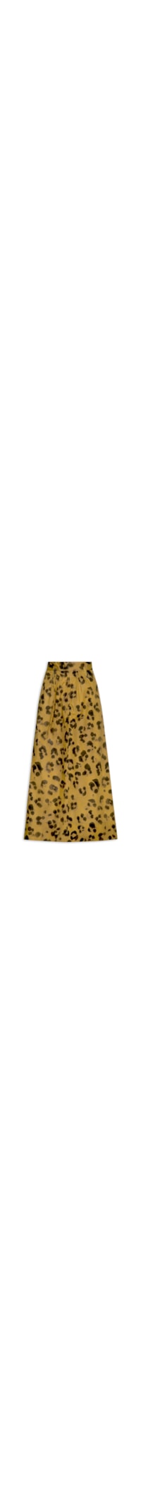 Saia Midi Onça Sombra - Animal Print
