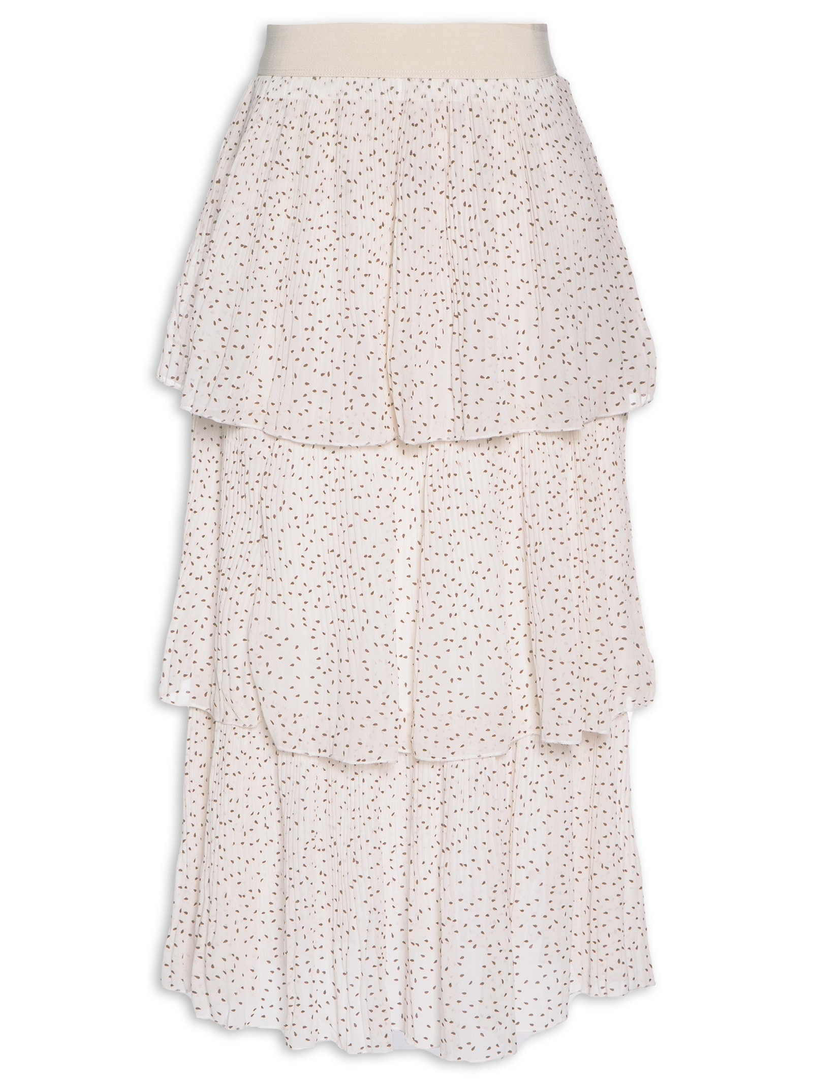 Saia Midi Poa Off White Market 33