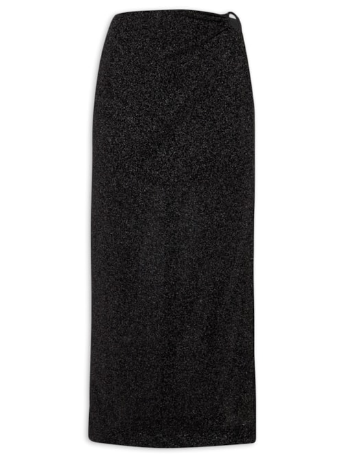 Saia Midi - Preto