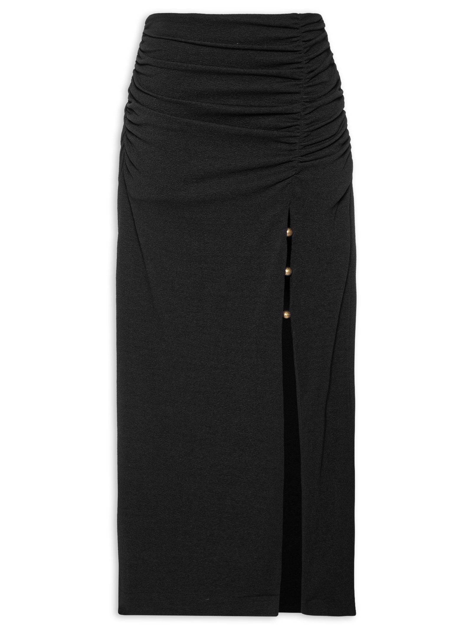 Saia Midi Preto Farm