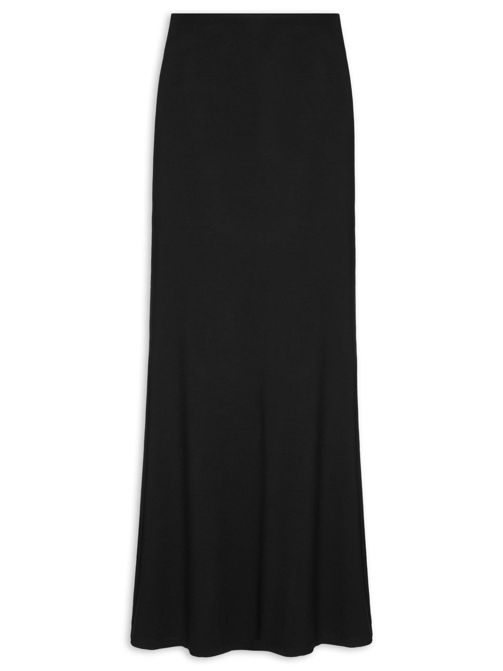 Saia Midi Preto Colcci