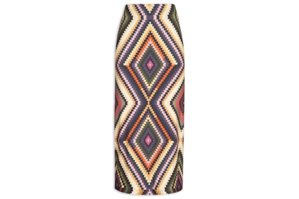 Saia Midi Pretti - Rosa