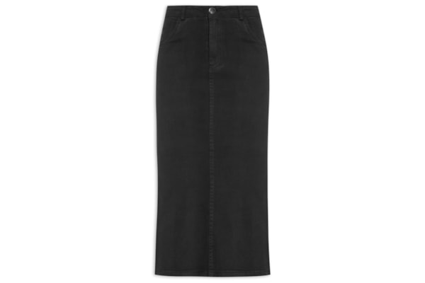 Saia Midi Sarja - Preto