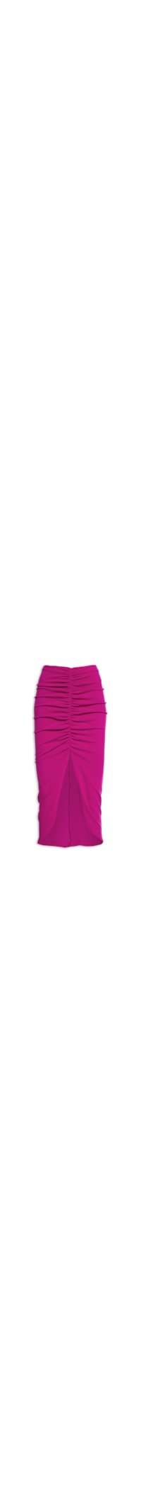 Saia Midi Textura - Rosa