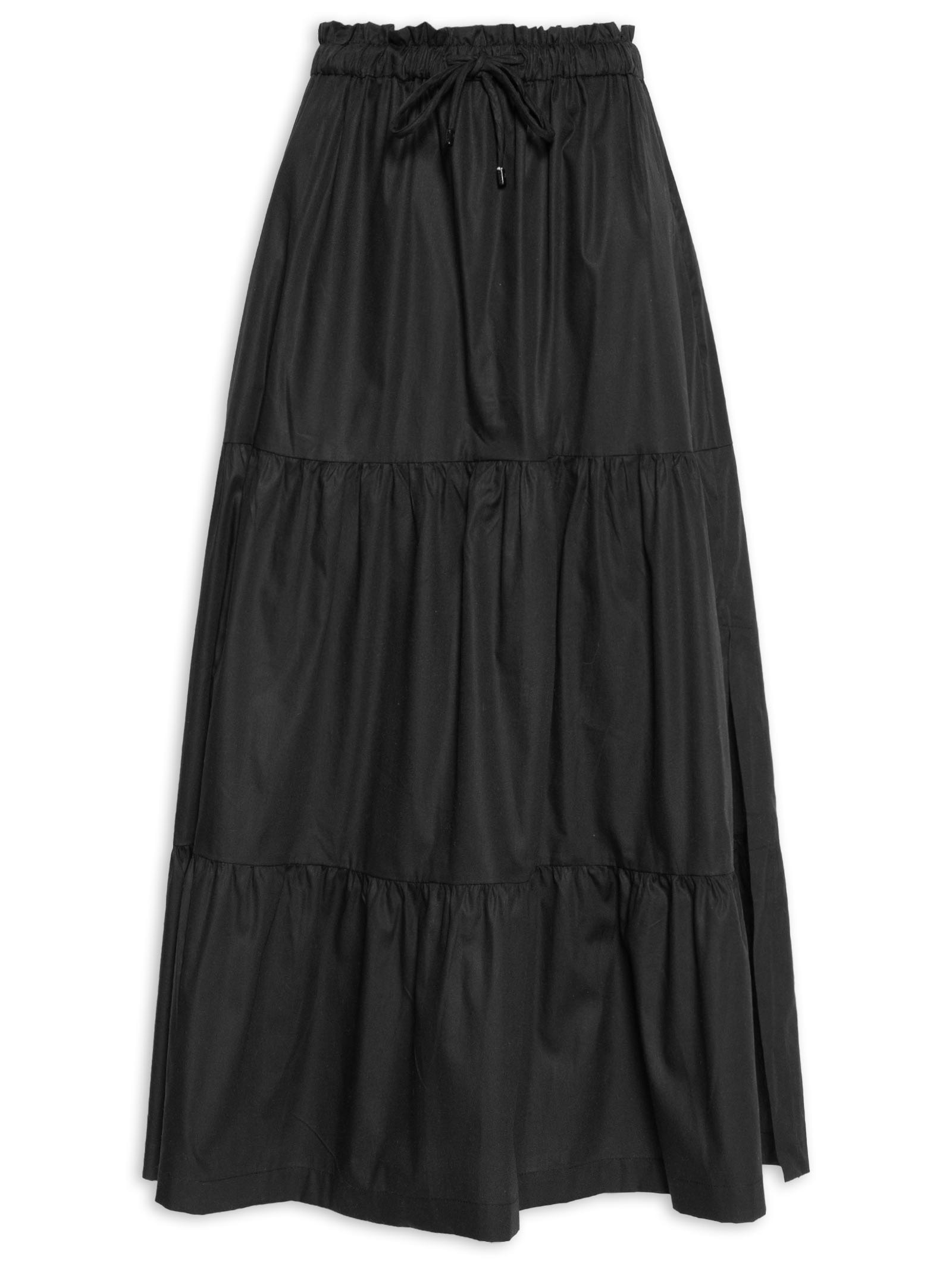 Saia Midi – Preto Animale