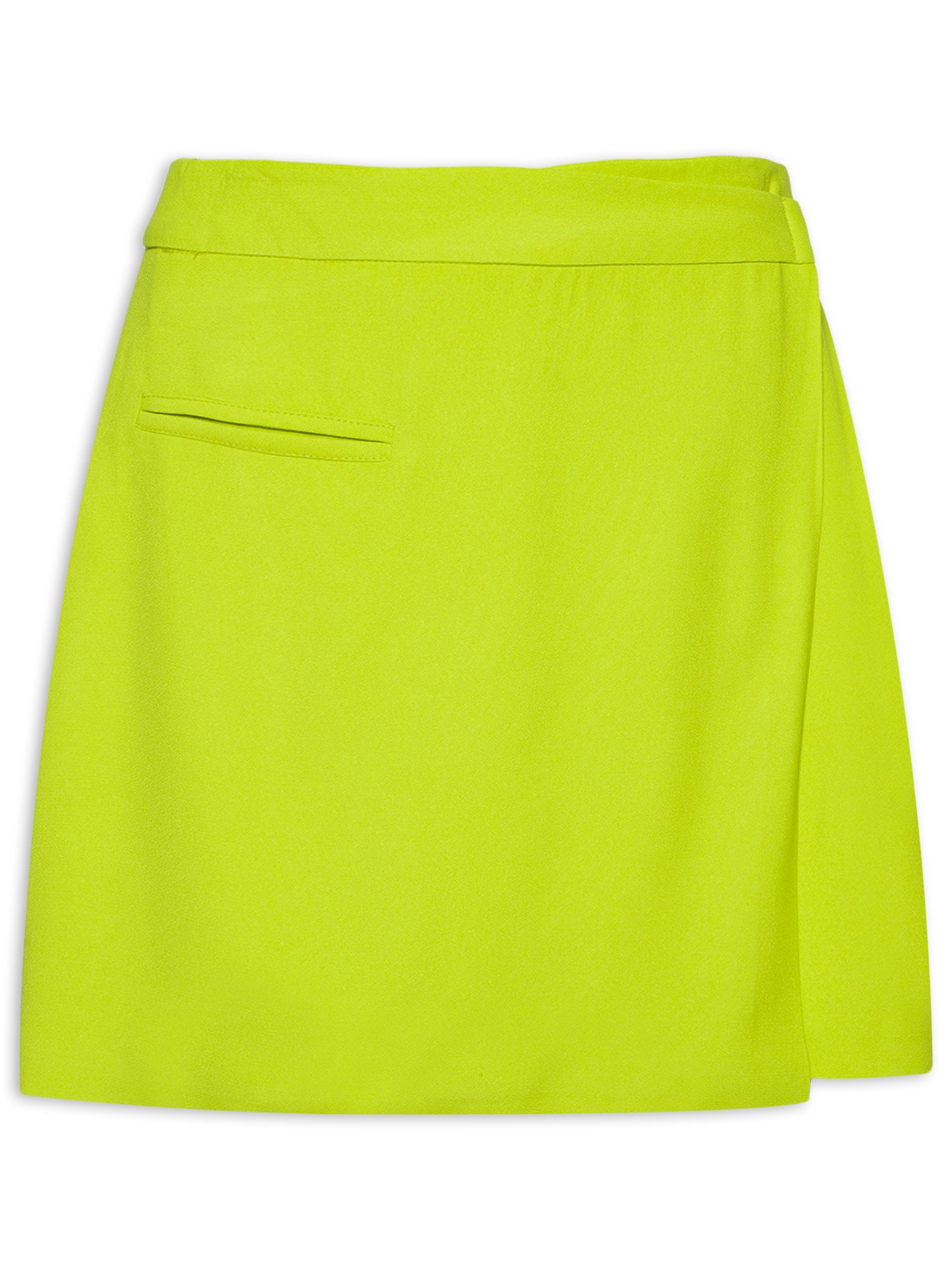 Saia Mini Com Sobreposição Verde  Market 33