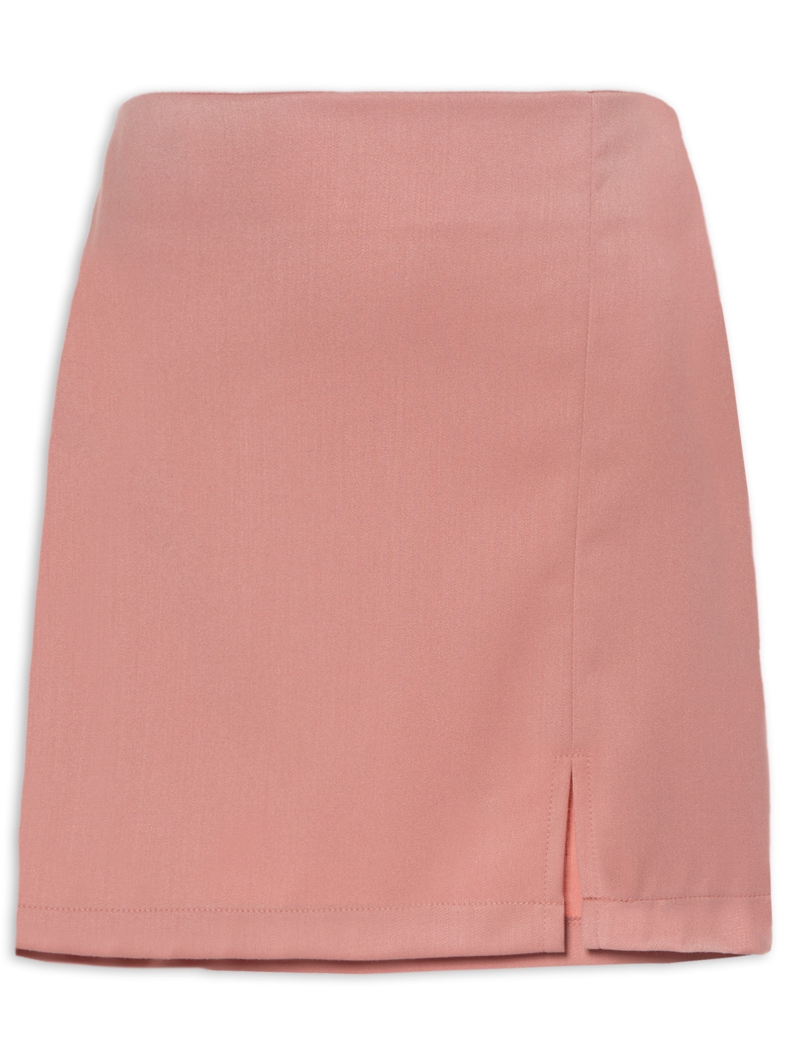 Saia Mini Fenda Lateral Rosa Market 33