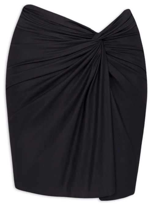 Saia Mini Karen - Preto