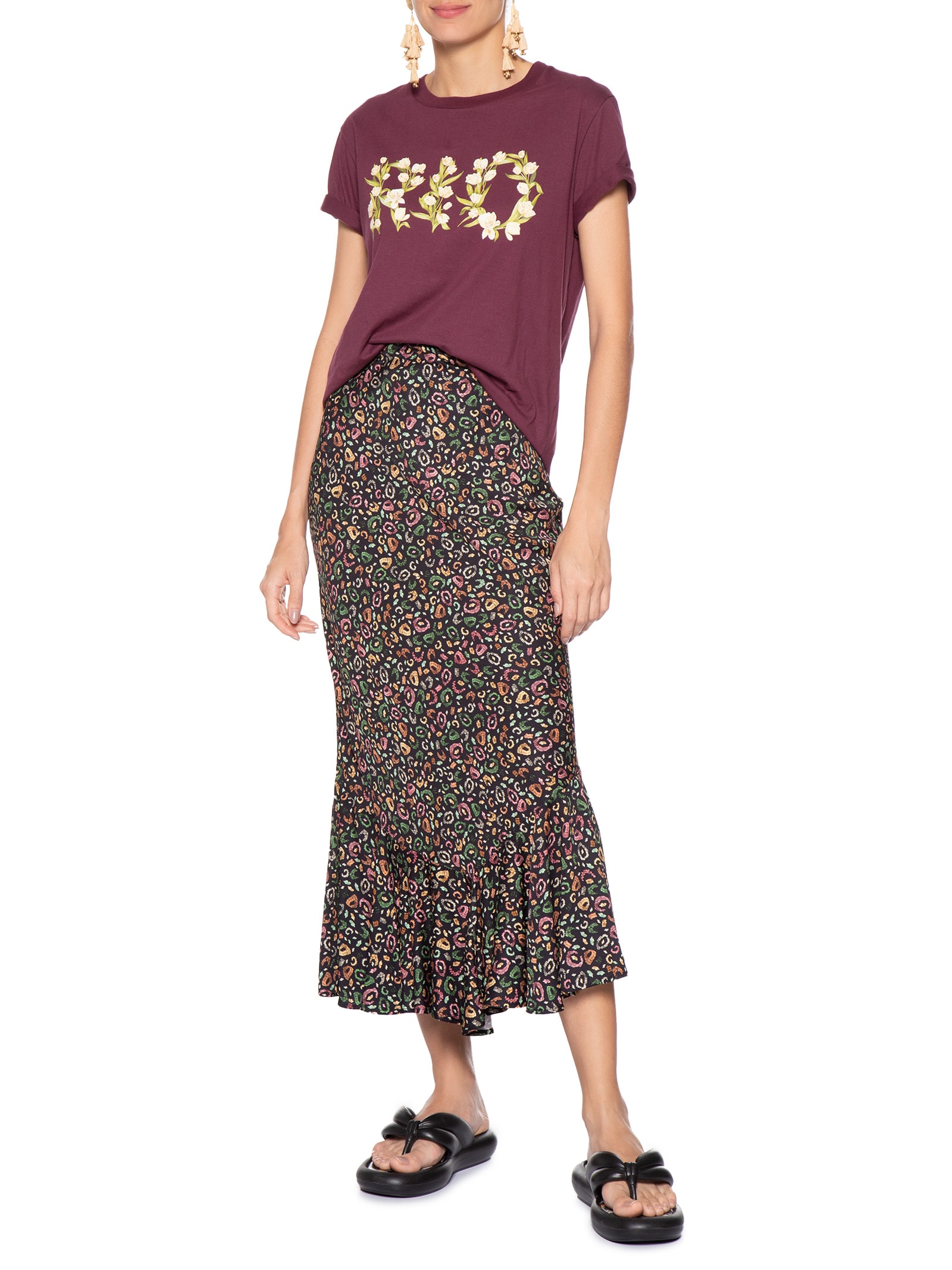 Saia Onça Borogodó Preto Farm