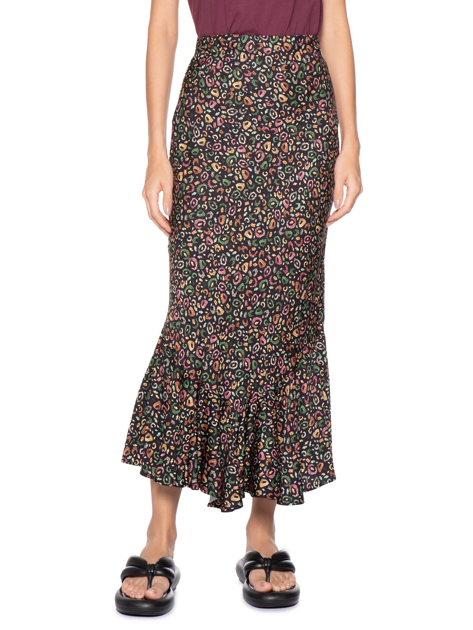 Saia Onça Borogodó Preto Farm