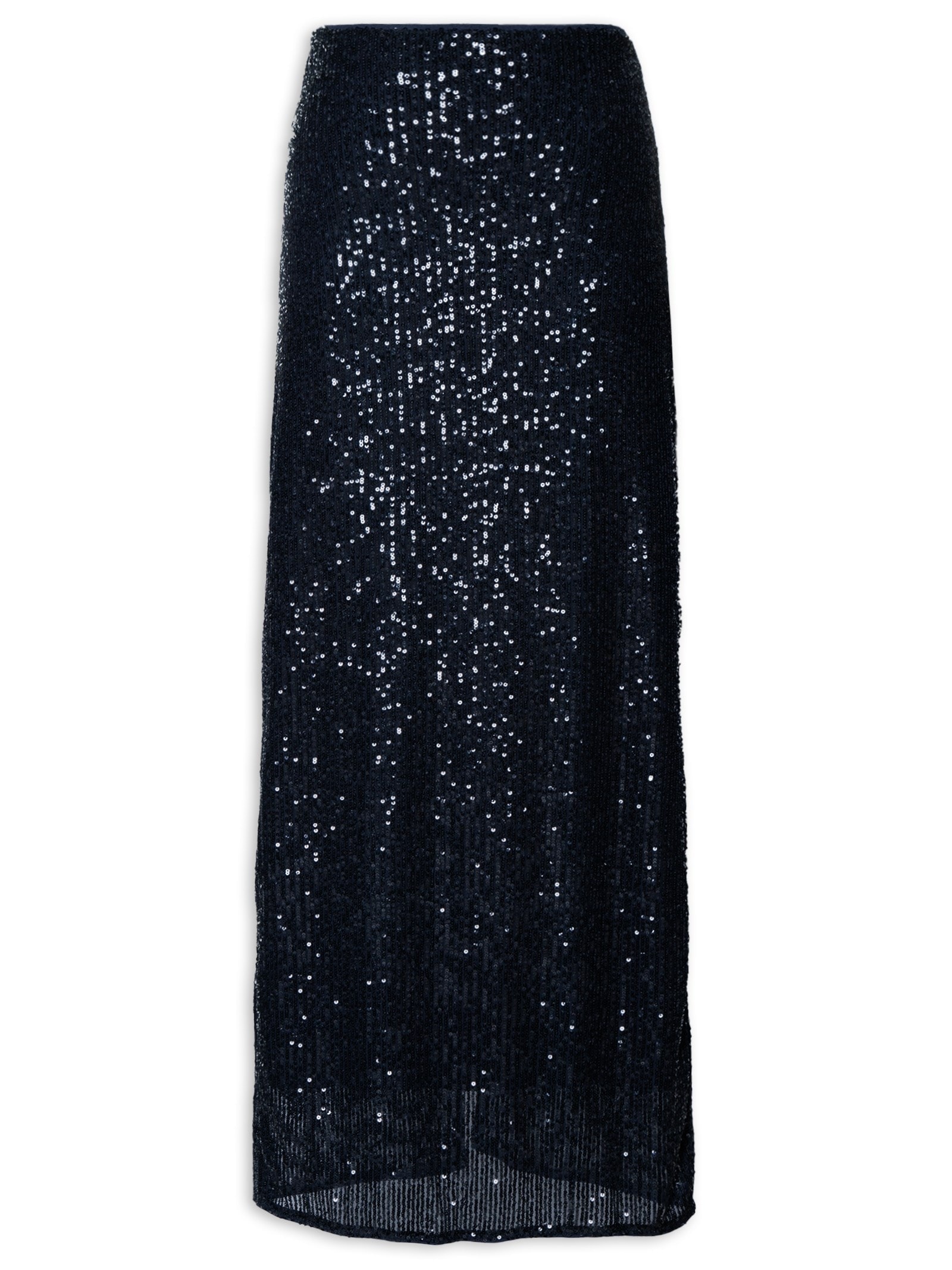 Saia Paetê Azul Colcci