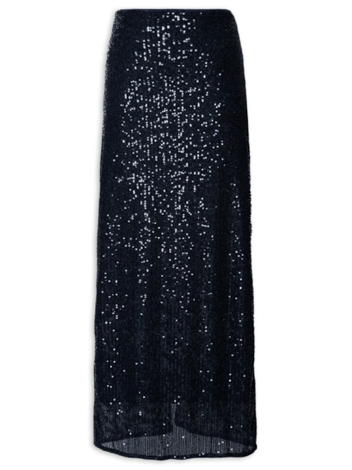 Saia Paetê – Azul