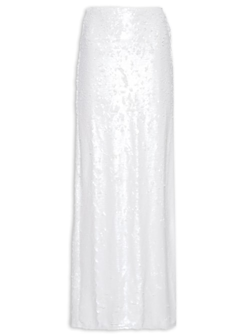 Saia Paetê – Branco