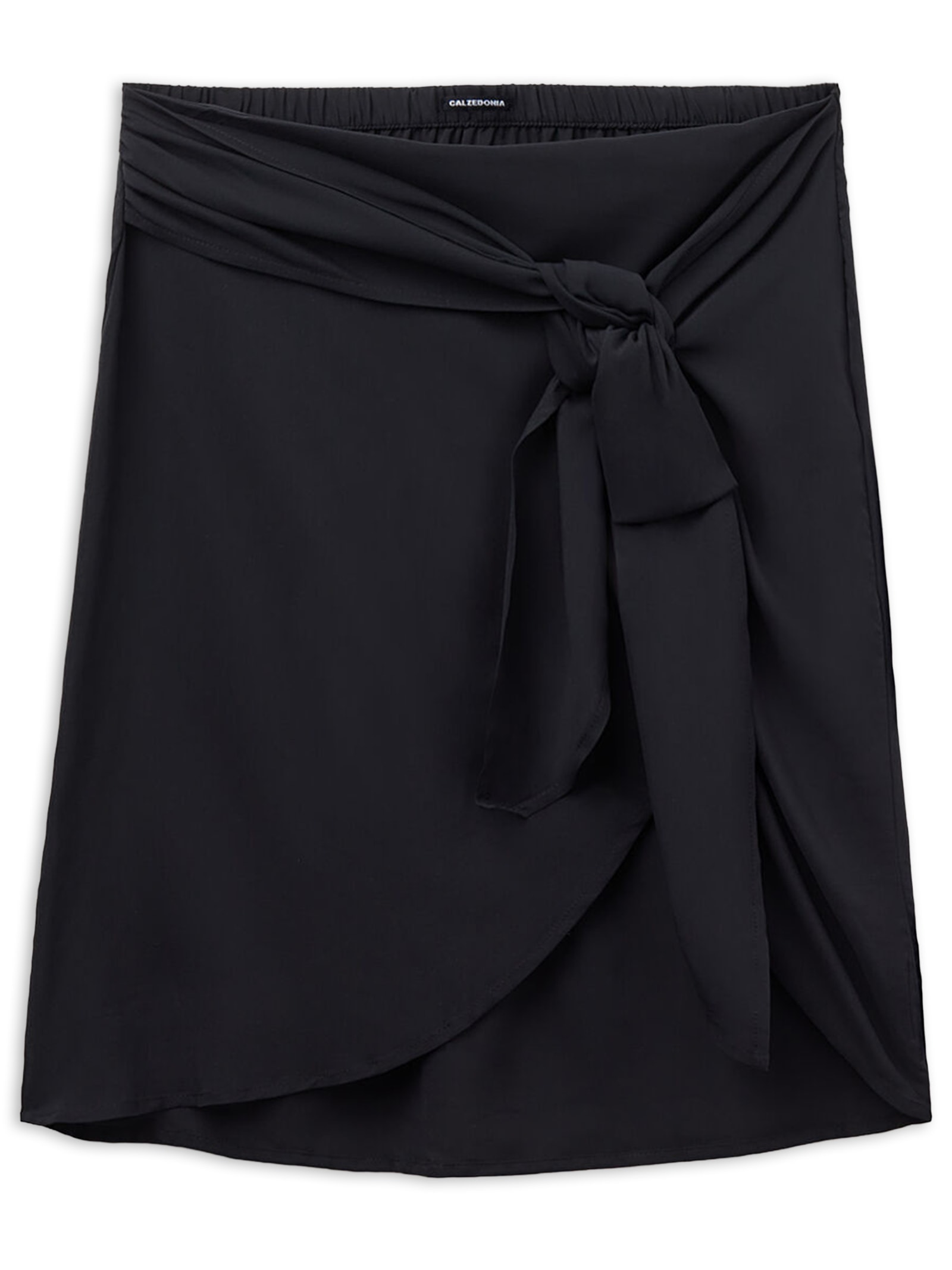 Saia Pareô Curta Preto Calzedonia