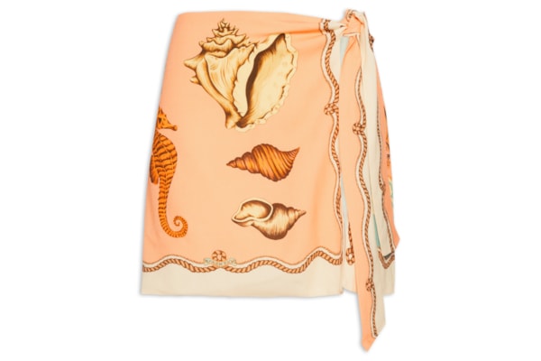 Saia Pareô Souvenir Litoral - Laranja