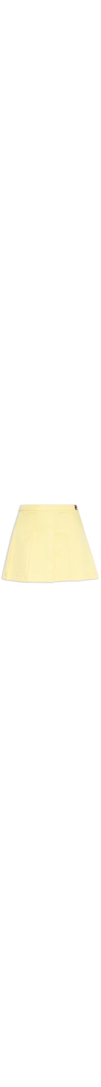 Saia Pleated Skirt - Amarelo