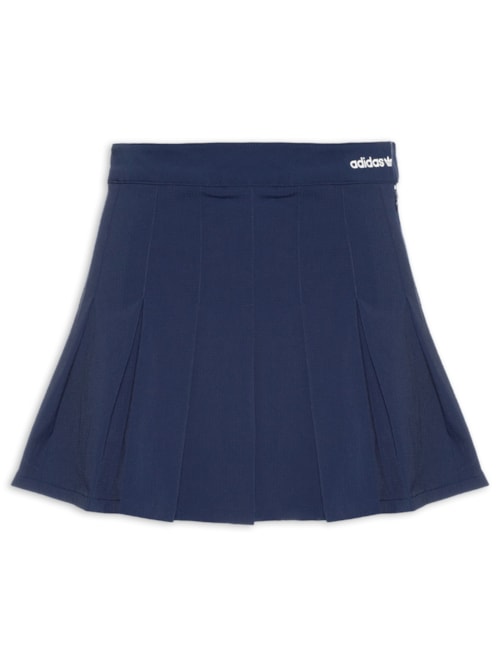 Saia Pleated Skirt – Azul