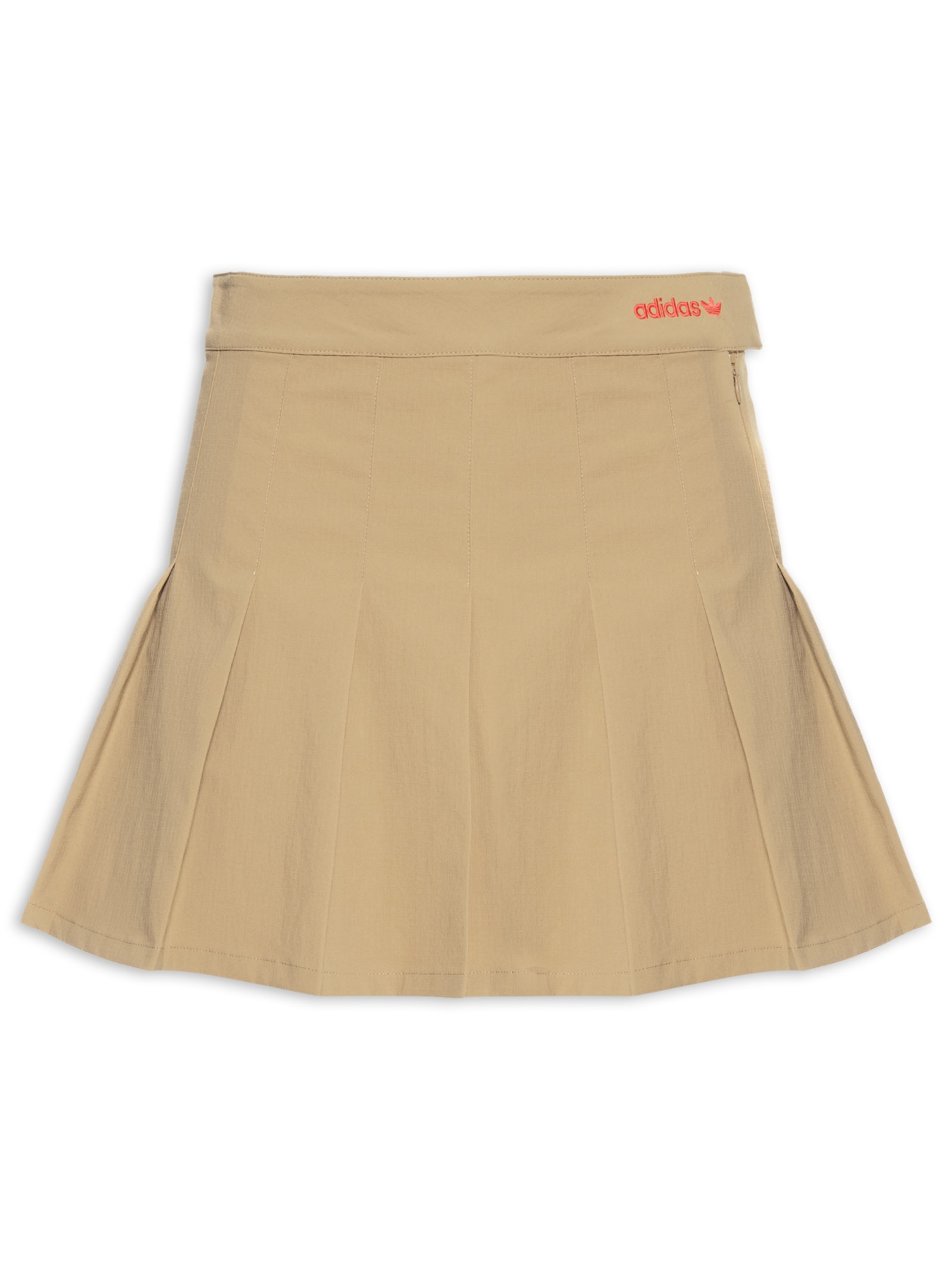 Saia Pleated Skirt Marrom Adidas Originals